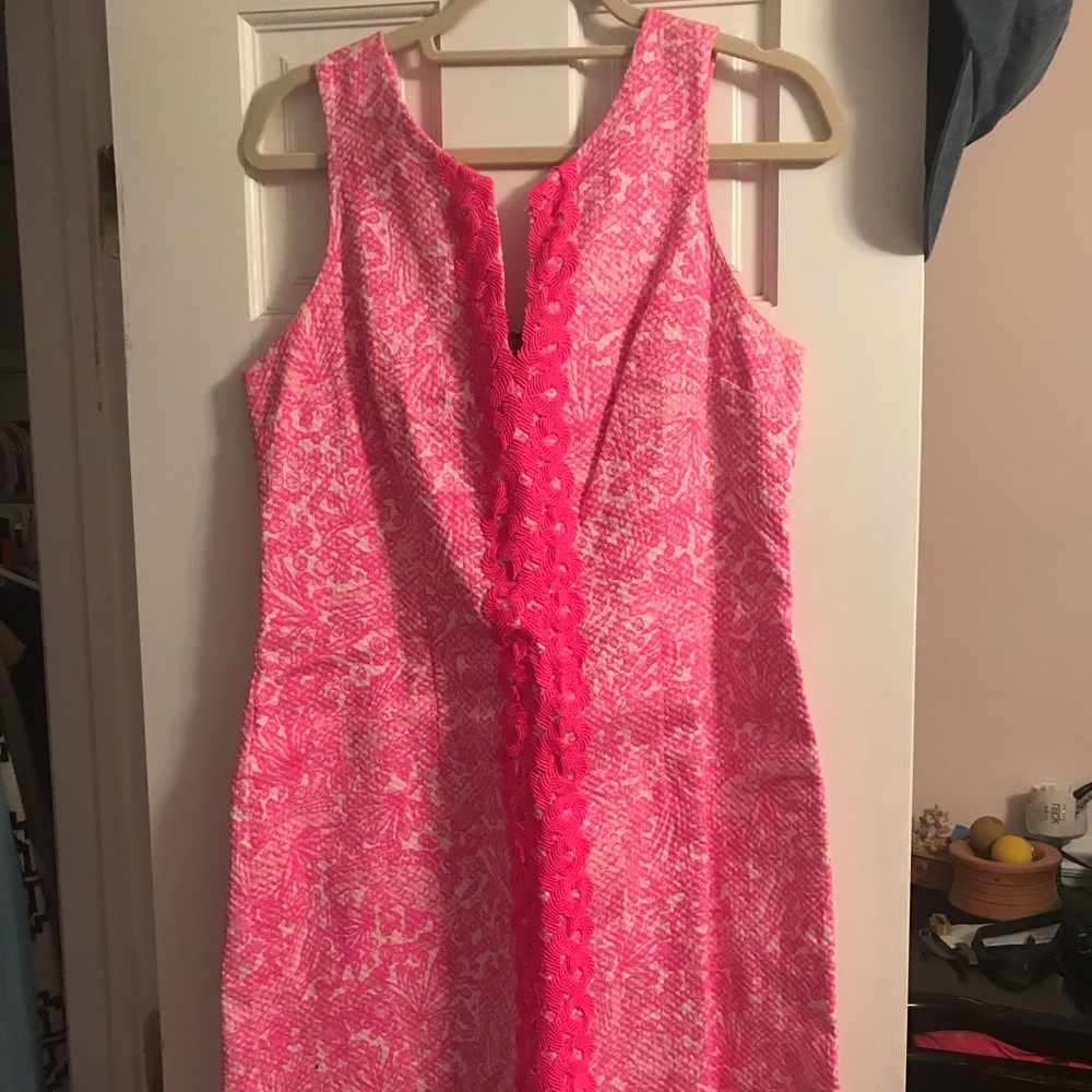 Pink Lily pulitzer dress size 12